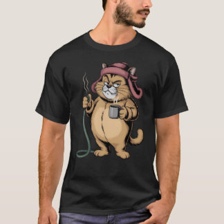 camiseta de gato