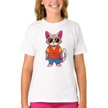 Camiseta de gato