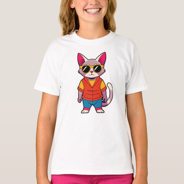 Camiseta de gato (Anverso)