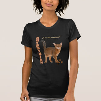 Camiseta de gato abisina