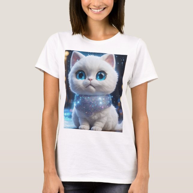 Camiseta de gato bebé (Anverso)