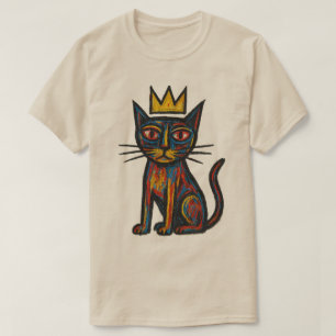 camiseta de gato, camiseta de arte de gato, camise