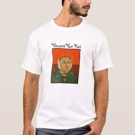 Camiseta de gato colorida