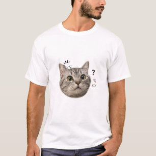 Camiseta de gato con carga fallida