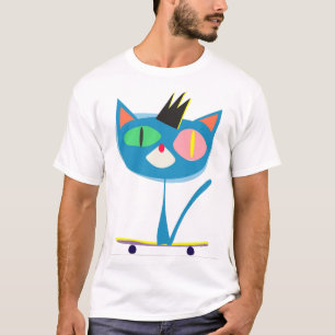 Camiseta de gato coronado COSMOS
