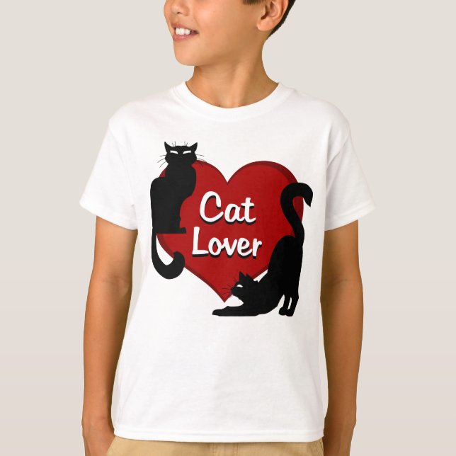 Camiseta de gato de amante del gato de los Camiset (Anverso)