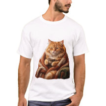 Camiseta de Gato de Café Acogedor
