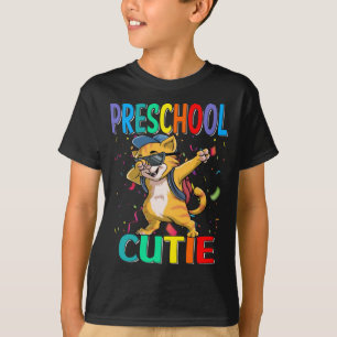 Camiseta de gato de clase preescolar