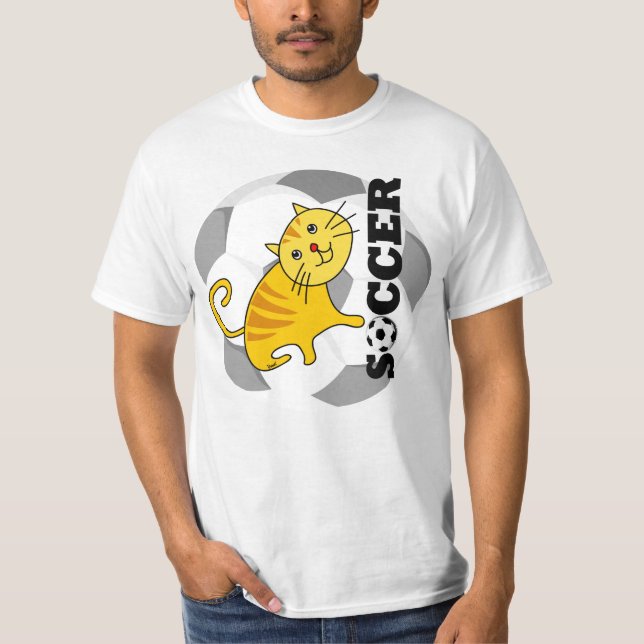 Camiseta de gato de fútbol (Anverso)