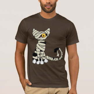 Camiseta de gato de Halloween Mummy