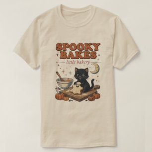 Camiseta de gato de Halloween Spooky Bakes