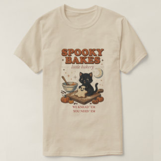 Camiseta de gato de Halloween Spooky Bakes