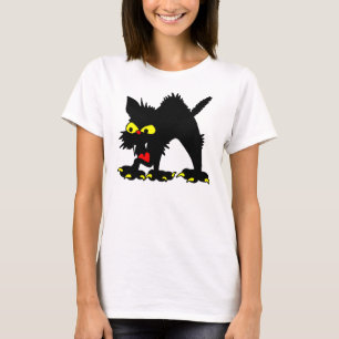 Camiseta de gato de personalizado Hissy
