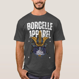 Camiseta de gato de Samurai - Diseño de guerrero