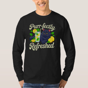 Camiseta de gato de verano - Perfectamente refresc