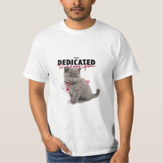 Camiseta de gato dedicada a todos mis fans