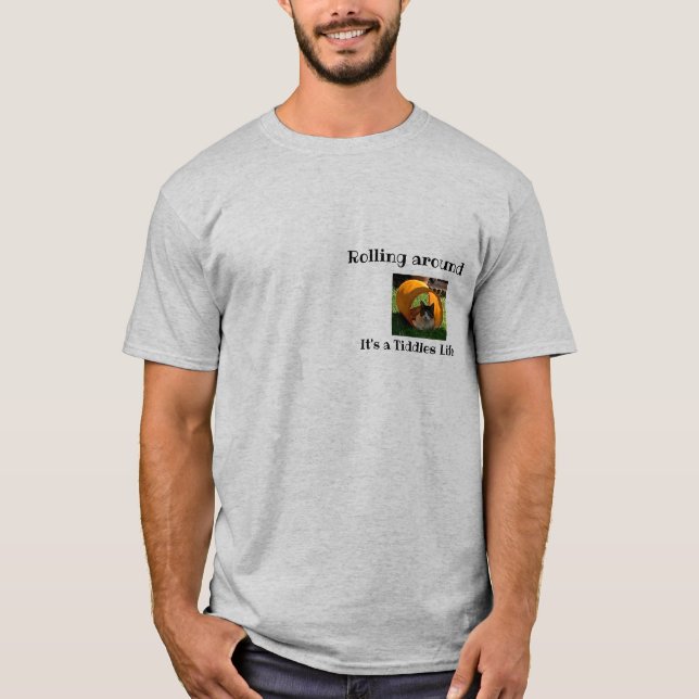 Camiseta de gato divertida (Anverso)