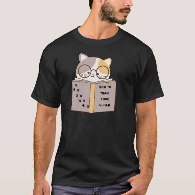 Camiseta de gato divertida (Anverso)