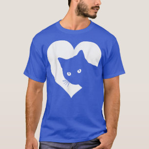Camiseta de gato divertida ama a las mujeres gatos