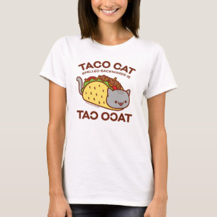 Camiseta de gato - El CAT de TACO al revés es...