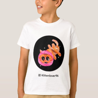 Camiseta de gato espacial