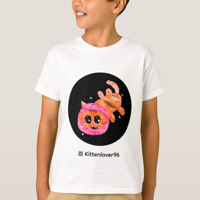 Camiseta de gato espacial (Anverso)
