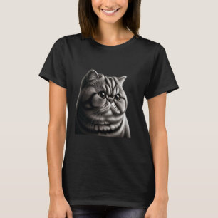 Camiseta de gato Exótico de Pelo Corto - Arte de a