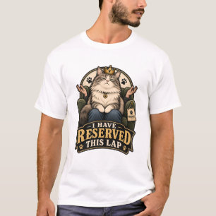Camiseta de Gato - He Reservado Este Regazo