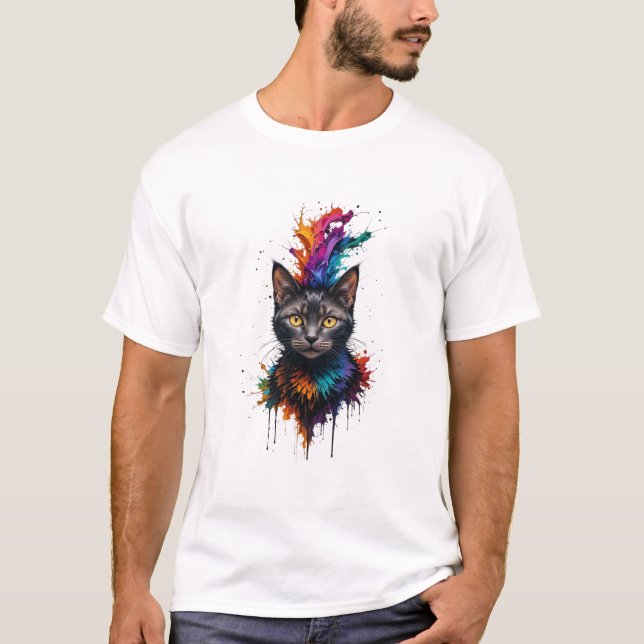 Camiseta de gato javanés (Anverso)