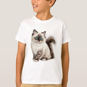 Camiseta de gato lindo Mamá gato Papá gato