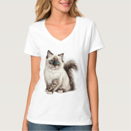Camiseta de gato lindo Mamá gato Papá gato