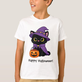 Camiseta de Gato Mago Encantador | Gatito Arcano d
