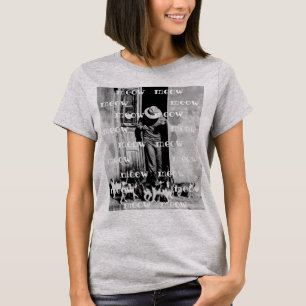 Camiseta De Gato Meow Meow