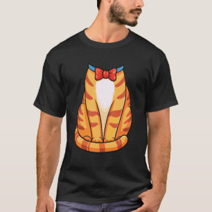 Camiseta de gato naranja Adultos Niños Hombres Muj