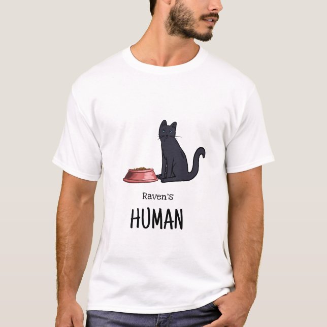 Camiseta de Gato Negro (Anverso)