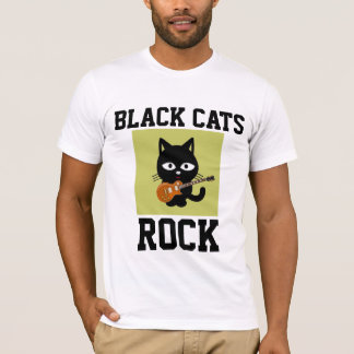 CAMISETA DE GATO NEGRO