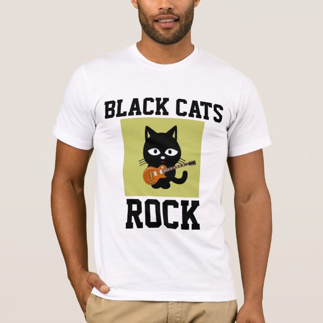 CAMISETA DE GATO NEGRO (Anverso)