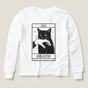 Camiseta de gato negro de carta de tarot – Camiset