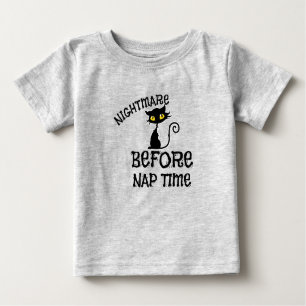 Camiseta de gato negro de Halloween