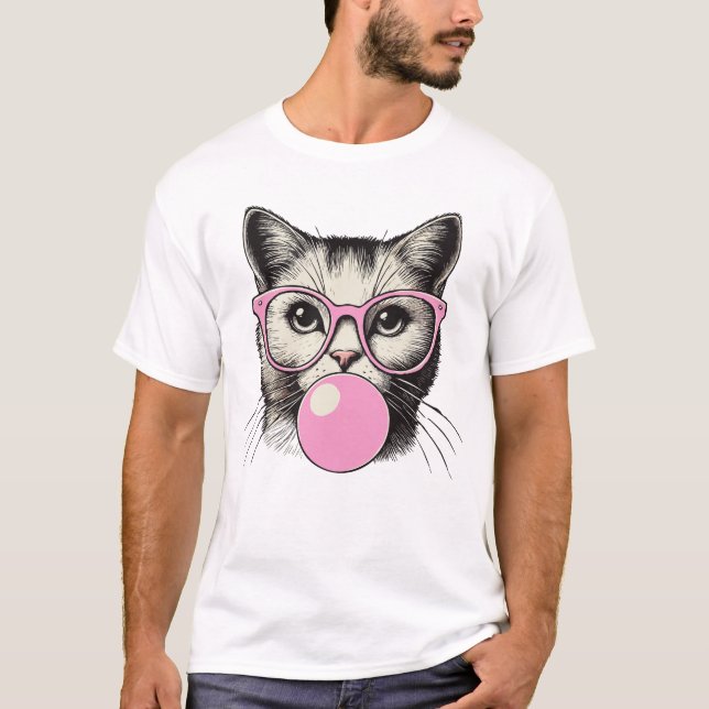 Camiseta de gato para mujeres con amor gracioso a  (Anverso)