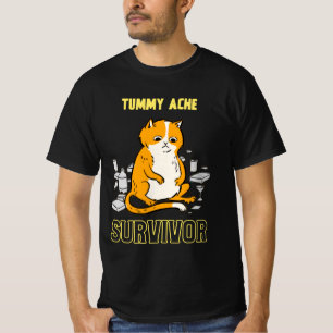 Camiseta de gato para sobrevivientes de la melodía