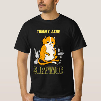 Camiseta de gato para sobrevivientes de la melodía