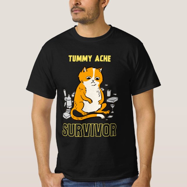 Camiseta de gato para sobrevivientes de la melodía (Anverso)