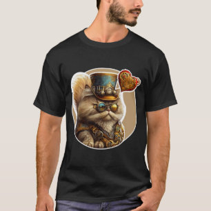Camiseta de gato persa