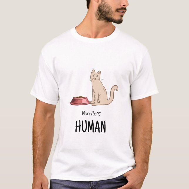 Camiseta de gato persa bronceado (Anverso)