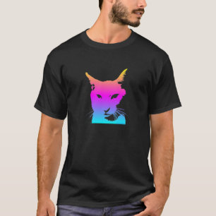 Camiseta de gato pop