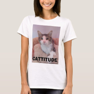 Camiseta de gato Ragdoll CATTITUDE