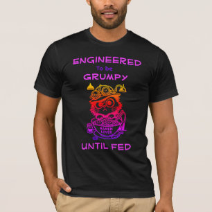 Camiseta de Gato Ramen Steampunk