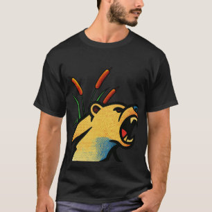 Camiseta de Gato Salvaje Vintage