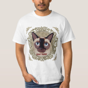 Camiseta de gato tonkinesa